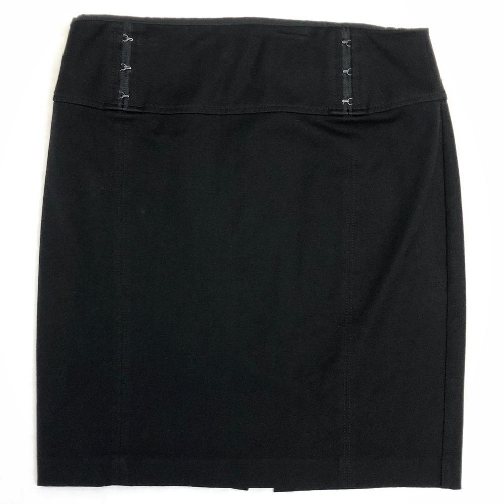 Express Black Midi Pencil Skirt